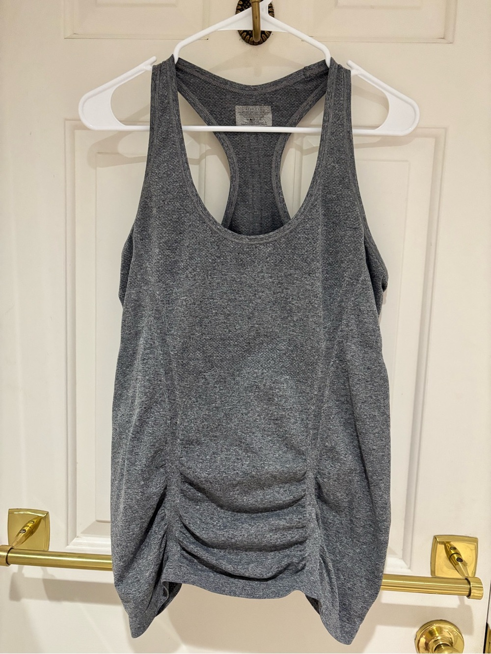 Athleta Women's Gray Racerback Tank Top